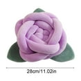 thumbnail image 3 of PONPRNGY 3D Flower Pillow – Velvet Plush Decorative Plant-Inspired Cushion for Chair, Couch, or Bed – Cute Throw Pillow for Home & Garden Decor, Gift for Plant Lovers, 3 of 7