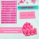 thumbnail image 1 of Inteprter 2 sellos para galletas con letras rosas, duraderos, no tóxicos, ecológicos, fáciles de limpiar, plástico antiadherente Herramientas y accesorios para hornear, 1 of 1
