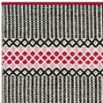 thumbnail image 3 of SAFAVIEH Montauk Varina Geometric Striped Cotton Area Rug, Light Pink/Multi, 3' x 5', 3 of 4