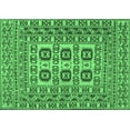 thumbnail image 1 of Ahgly Company Indoor Rectangle Southwestern Emerald Green Country Area Rugs, 7' x 9', 1 of 4