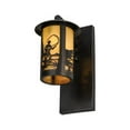 thumbnail image 4 of Meyda 150580 8 in. Fulton Fly Fishing Creek Solid Mount Wall Sconce, Bai Craftsman, 4 of 4