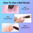 thumbnail image 3 of Kolinsky-cepillo de uñas para manicura, pincel de Gel para decoración de uñas, polvo líquido acrílico 3D, pincel de Gel para tallar, delineador, pluma de dibujo, 3 of 5