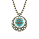 thumbnail image 1 of Graffiti Street Blue Black Skull Colgante Estrella Collar Luna Cadena Joyas Unbranded M, 1 of 3