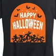thumbnail image 3 of Mickey & Friends - Happy Halloween Tombstone - Women's Short Sleeve Graphic T-Shirt, 3 of 5