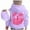 Purple, variant on Tiweut Casual Hoodies for Girls Long Sleeve Hooded Soft Sweatshirt Beach Graphic Hoody Kids Cute Pullovers Top Clothes Relaxed Fit Blouses 2-3 Y