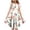 Multicolor, variant on Girls Floral Ruffle Dress with Pockets Tiered Midi Summer Dress for Kids Ultra Soft Stretch Party Easter Dress,Size 8-9T