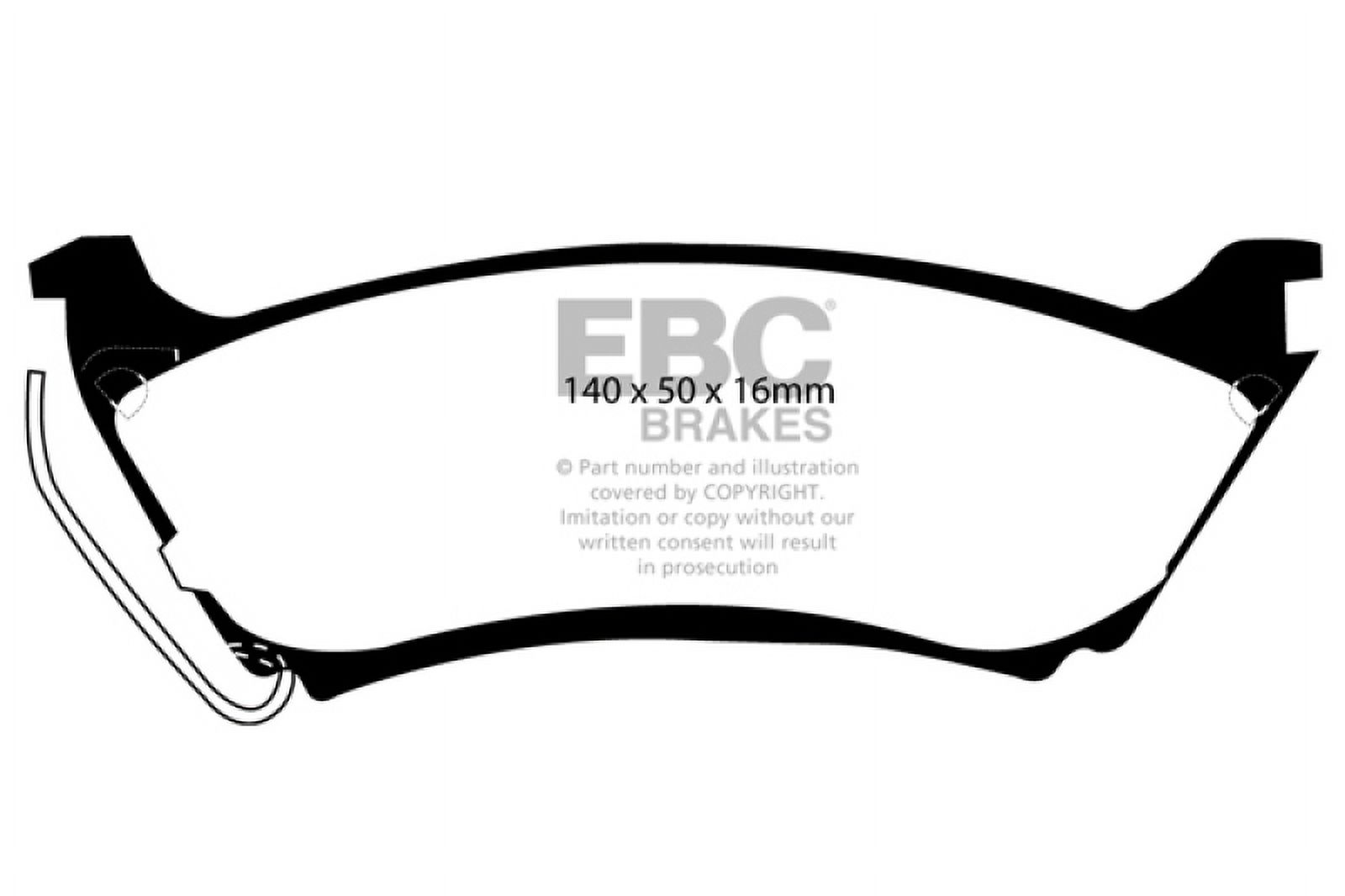 Power Stop Rear Z16 Evolution Ceramic Brake Pads 16-1423N