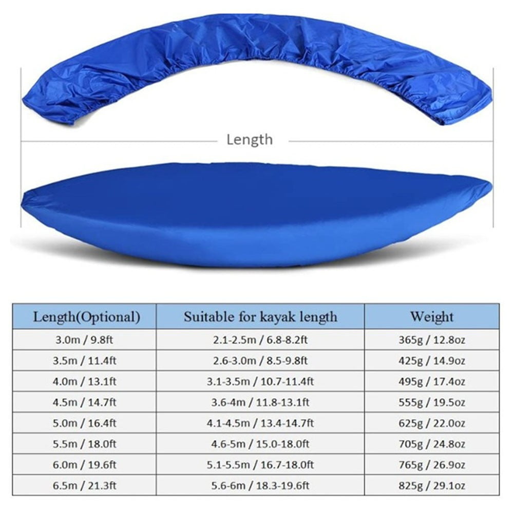 Tear Resistant 210D Oxford For Kayak Cover for Outdoor Use and Storage