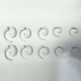 thumbnail image 6 of Jiaroswwei 1Pc Unisex Spiral Ear Plug Stretcher Flesh Tunnel Gauges Piercing Jewelry Gift, 6 of 8