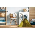 thumbnail image 2 of Ahgly Tapis Rond Lavable en Machine Intérieur Transitionnel Brun Bronze Foncé, 8 Pieds Rond, 2 of 7