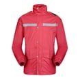 thumbnail image 1 of CEHVOM Imperméable Coupe-Vent à Manches Longues Décontracté pour Femmes et Hommes, Imperméable Réfléchissant, Manteau de Pluie, 1 of 5