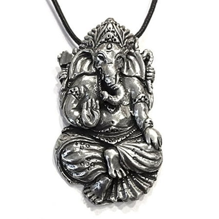 Ganesh Elephant Hindu God Path Clearer Pendant Costume Charm Necklace ...