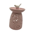 thumbnail image 1 of Quemador de cera derretida de cerámica, adorno más cálido, estatuilla, quemador de aceite hueco, difusor perfumado de vela para dormitorio, fiesta, Rosa, 1 of 8