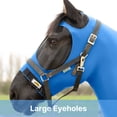 thumbnail image 4 of Resistance Horse Hood Pull-On with Face & Forelock Saver, Lycra Material, All Season, Small - Xlarge sizes, 4 of 6