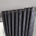 thumbnail image 3 of WARM HOME DESIGNS 1 Extra Large 102" X 84" Panel of Charcoal Patio Door Curtains. Blackout Sliding Glass Door Curtain or Room Divider Drape. EV Charcoal Patio 84, 3 of 6