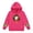Hot Pink, variant on UACY Kids Girls Christmas Hoodie Fleece Lined Long Sleeve Hooded Cute Funny Santa Claus Graphic Sweatshirt Fall Winter Pullover Tops (Grey, 4-5 Years)