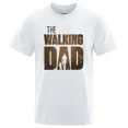 thumbnail image 1 of Camiseta de verano para hombre, camiseta estampada con letras de The Walking Dad, camiseta informal de manga corta de gran tamaño, ropa para hombre, 1 of 7