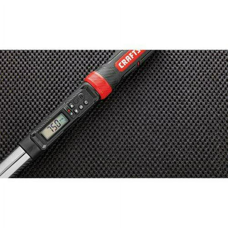 Craftsman drive digital on sale torque wrench