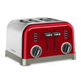 thumbnail image 4 of Cuisinart CPT-180MRP1 Metal Classic 4-Slice Toaster, Metallic Red, 4 of 4