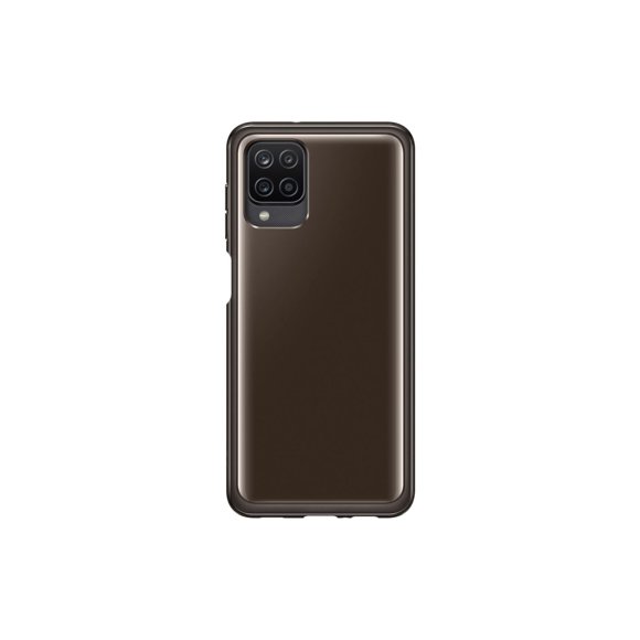 Samsung Galaxy A12 Soft Clear Cover Black