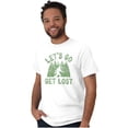 thumbnail image 4 of Let's Go Get Lost Bigfoot Legend Myth Men's Graphic T Shirt Tees Brisco Brands L, 4 of 4