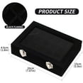 thumbnail image 2 of Jewellery Box Jewellery Organiser for Ring Earring Necklace Jewellery Display Box Storage Box Jewellery Showcase with Lid, 2 of 4