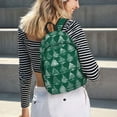 thumbnail image 5 of Vsdgher Christmas Trees Print Canvas Backpack Travel Rucksack Unisex Knapsack 15.7/17.7Inch Laptop Backpack for Work,College-Small, 5 of 5