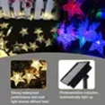 thumbnail image 5 of Luces solares de hadas para exteriores, 23 pies, 50 LED, impermeables, luces de hadas solares, decoración de jardín con forma de estrella, boda, balcón, patio, decoración navideña para, 5 of 5