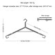 thumbnail image 3 of Tenedor plegable de metal desmontable para camping (negro), 3 of 6