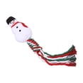 thumbnail image 2 of Runquan Christmas Dog Toy Interactive Xmas Dog Rope Toy for Puppy Training Cleaning Snowman, 2 of 8