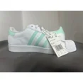 thumbnail image 4 of Adi - das Mens Superstar Cloud White Clear Mint Sneaker Shoes Men’s Size 9.5., 4 of 6