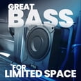 thumbnail image 2 of Subwoofer con alimentación BOSS Audio Systems BAB8 de 8 pulgadas y 800 W, 2 of 5