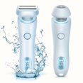 thumbnail image 1 of SUTENGDA Rasoir Électrique Rasoir pour Femmes 2 en 1 Rasoir pour Femme Rechargeable pour Femmes Jambes Visage Tondeuse Bikini Sans Fil avec Tête Détachable Utilisation Humide/sèche Cadeau de la Fête des Mères, 1 of 7