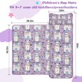 thumbnail image 5 of Bichon Dog Purple Florals Toddler Nap Mats for Kids Preschool,Sleeping Mat Bag or Kids,Toddler Sleeping Bag,Toddler Nap Mat or Daycare, 5 of 6