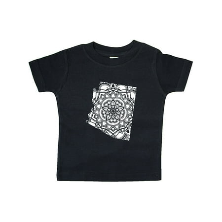 

Inktastic Arizona Silhouette Mandala Gift Baby Boy or Baby Girl T-Shirt