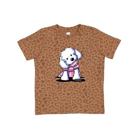 

Inktastic Maltese Girl in Pink Gift Toddler Toddler Girl T-Shirt