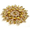 thumbnail image 1 of Not Easy To Change Color 11cm  Rhinestone Brooch Pin,  Flower Shoe Clips, For DIY Clothes Shoe Bag, 1 of 8