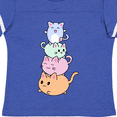 thumbnail image 4 of Inktastic Kawaii Kitten Stack Boys or Girls Toddler T-Shirt, 4 of 5
