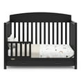 thumbnail image 4 of Graco Benton 5-in-1 Convertible Baby Crib with Drawer, Black, 4 of 11