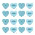 thumbnail image 1 of Miangastore 100 Pcs Heart Shape Pin Backs Rubber Pin Keepers Practical Brooch Clasps, 1 of 8