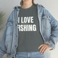 thumbnail image 2 of Funny I Love Drinking Beer While I'm Fishing T-Shirt, 2 of 9