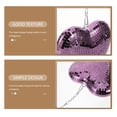 thumbnail image 2 of Disco Ball, Heart Shaped Disco Balls Mirror Reflective Hanging Disco Ball Retro Reflective Ball Lights For Valentines Day Table, Desk, Room, Home, Bar, Random Color, 2 of 8