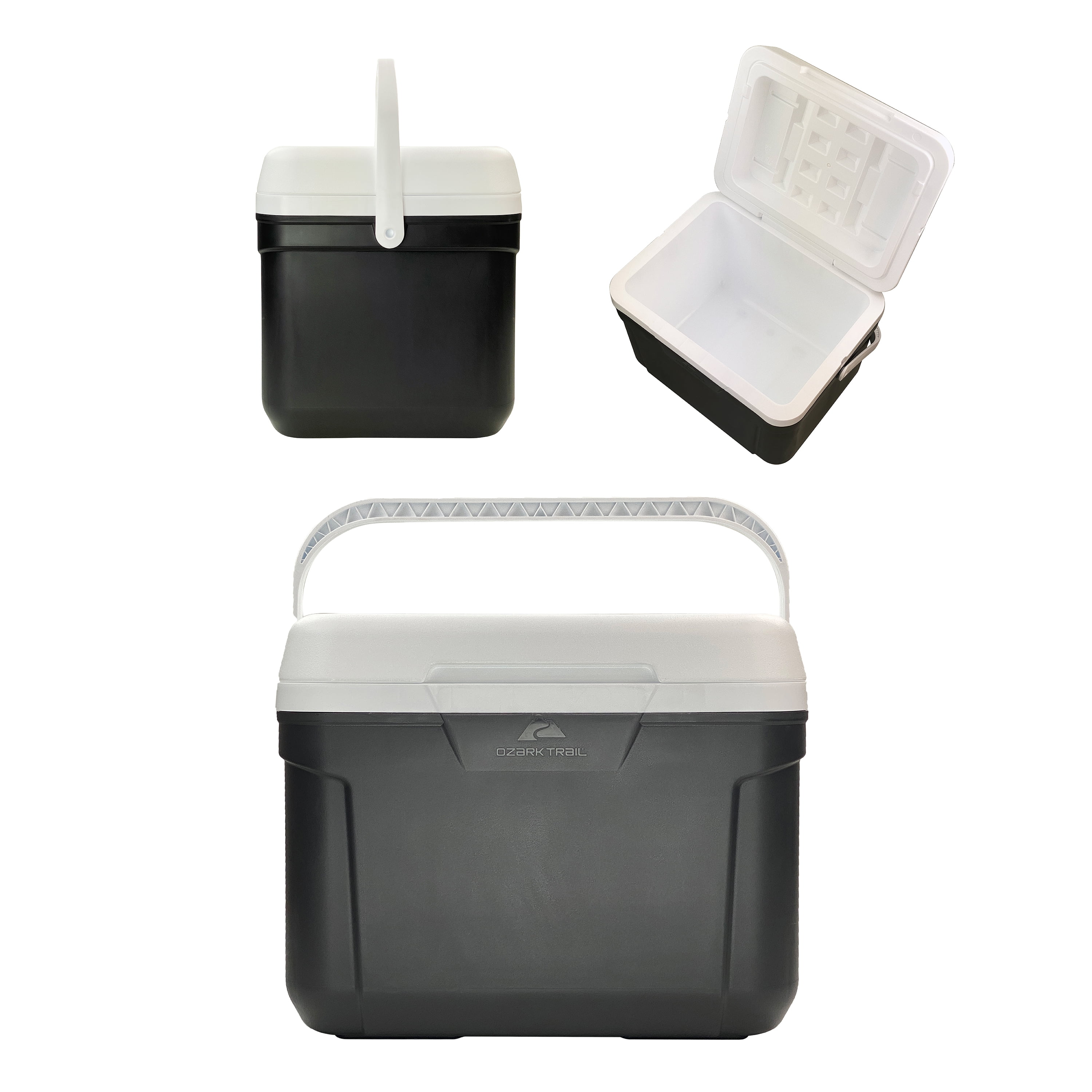 Ozark Trail 30 qt 42-Can Hard-Sided Cooler, Gray