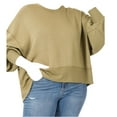 thumbnail image 3 of Women’s Plus Size Puff Sleeve Sweatsuit, 3 of 6