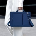 thumbnail image 6 of Laptop Bag,Laptop Tote Bag for Women,Lightweight Laptop Shoulder Bag Suitable For Many Brands And Sizes Of Notebook Computers And Can Also Hold A Variety Of Small Accessories Convenient To Use, 6 of 7