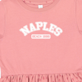 thumbnail image 4 of Inktastic Naples Beach 1886 Girls Toddler Dress, 4 of 5