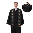 thumbnail image 4 of Fuzoiu Underwater Treasure Chest Print Graduation Sash,Graduation Stole,Unisex Adult Graduation Stole Shawl 91" Long,for Academic Commencements Shawl-Sharp Corner, 4 of 7
