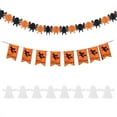 thumbnail image 4 of Cute  Banners, Banners, Witch Spiders Pattern 3Sets for Party Home Bar Family Gatherings, 4 of 7