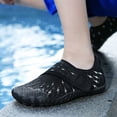 thumbnail image 7 of Water Shoes for Kids Athletic Hiking Water Shoes Girls Slip On Boys Barefoot Water Shoes for Swim Pool Beach Surf Black 34, 7 of 7