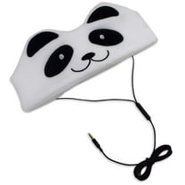 Contixo Children's Noise-Canceling Over-Ear Headphones, Comfortable Headset for Kids Travel, White, H1-Panda